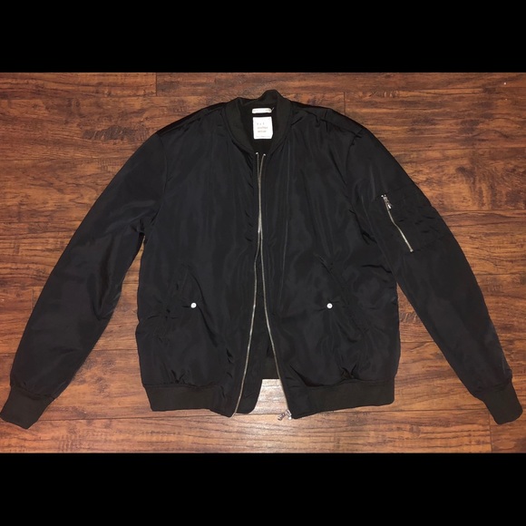 zara trf bomber jacket